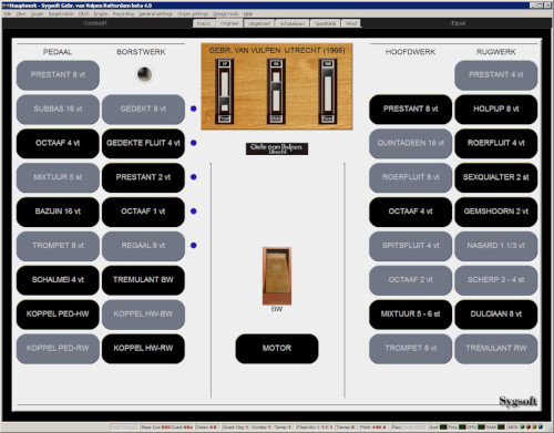 origineel register paneel